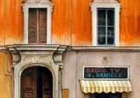 Orange Facade, Italy